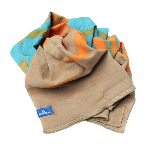 CHAORAS Sports Tenugui / Tie-dye blue x beige